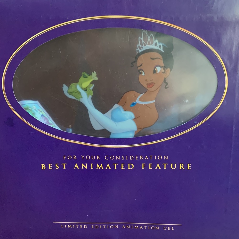 The Princess And The Frog Tiana Disney Limited Edition Animation Cell - Picture 2 of 6